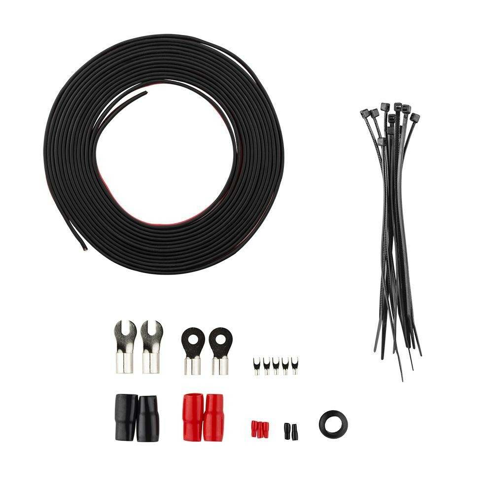 DS18 AMPKIT4 – 4GA CCA Installation Kit for Car Audio Amplifiers Amp Cables