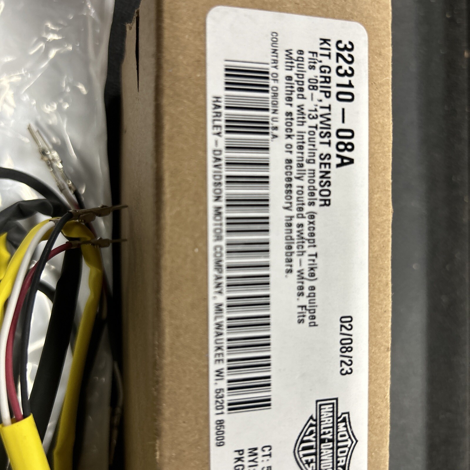 Harley Davidson Throttle By Wire Twist Grip Sensor 32310-08A