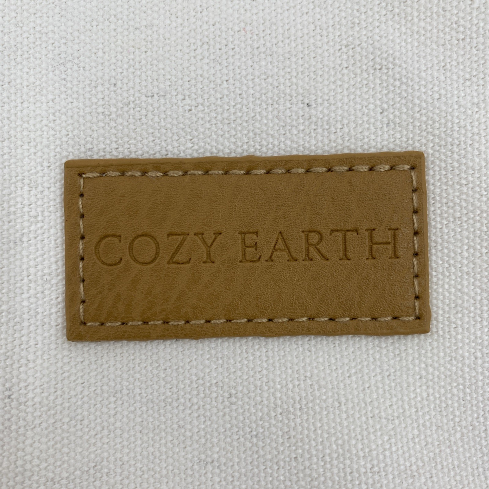 Cozy Earth Duvet Cover KING Oat Beige Luxury Viscose Bamboo Canvas Tote