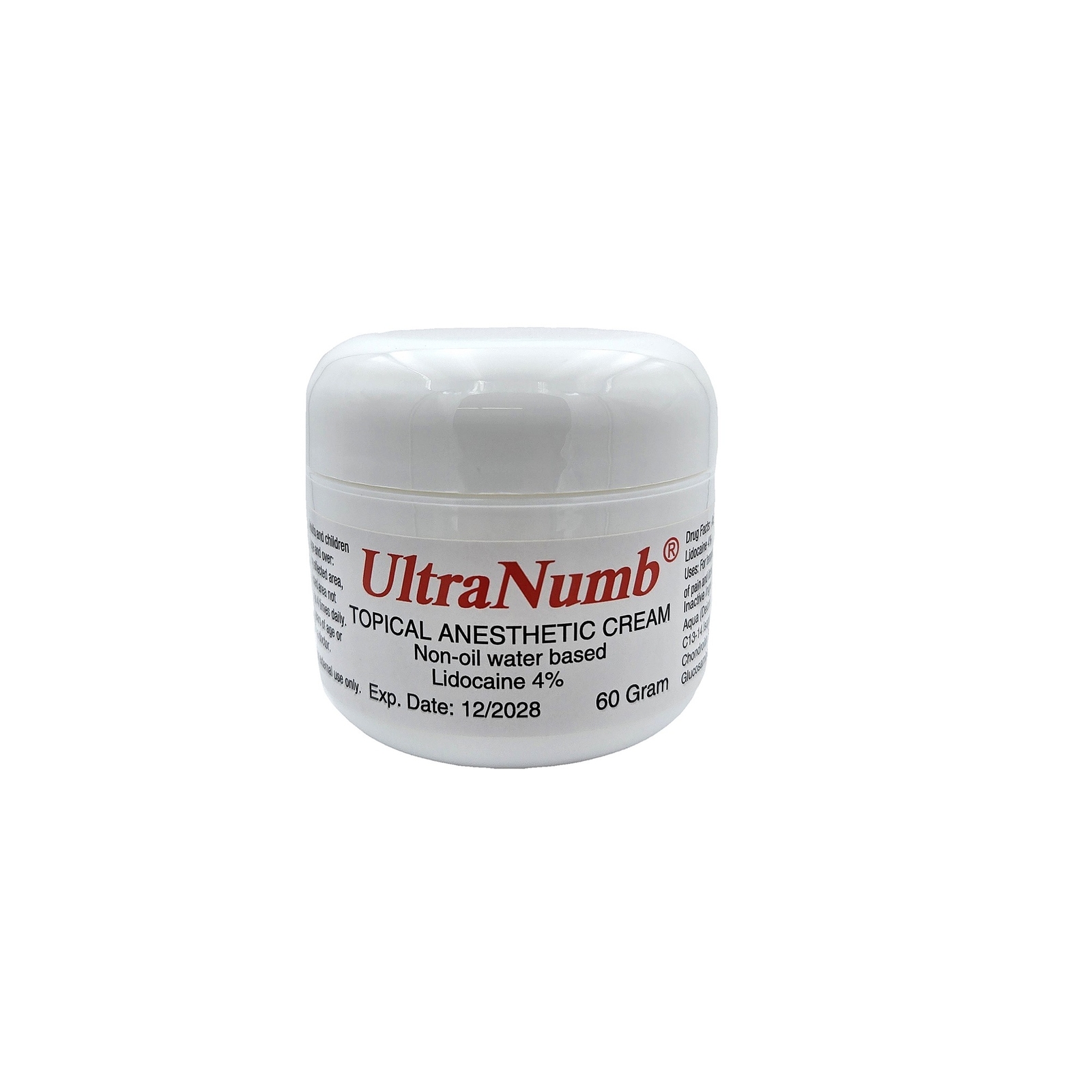 ULTRA NUMB 60g Skin Cream Painless Body Art Waxing Piercing Laser