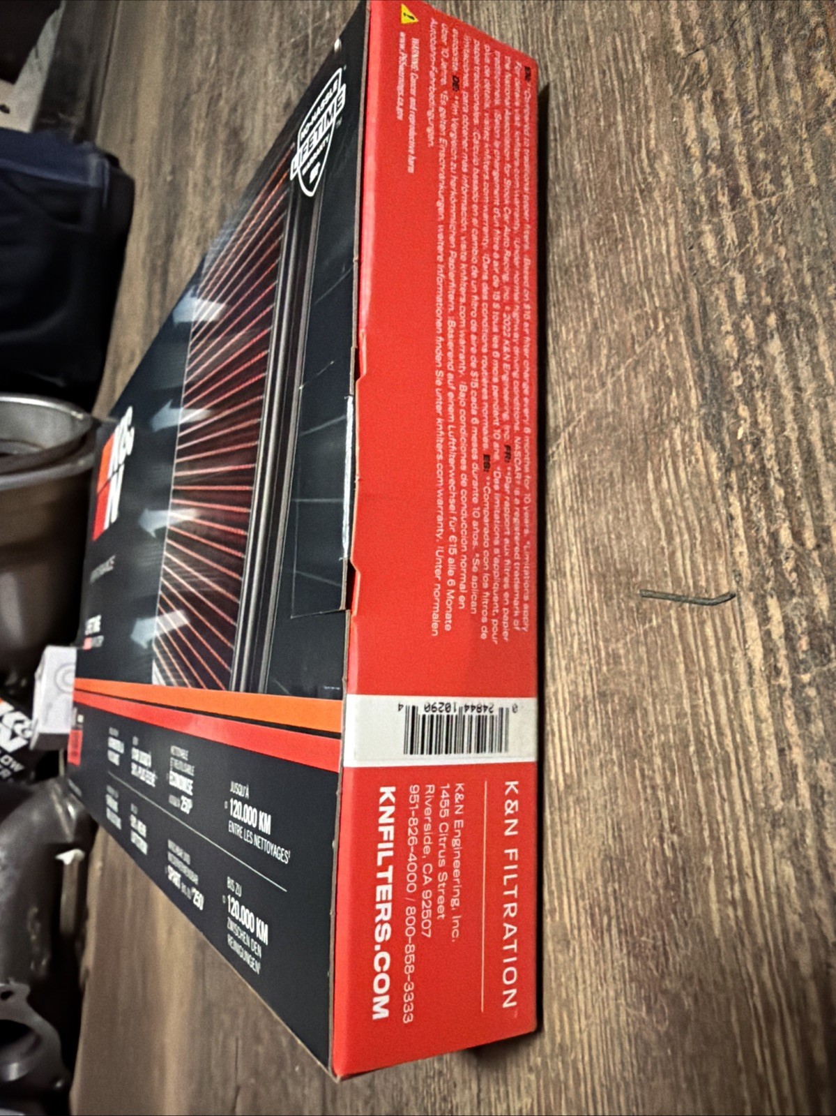 K&N High-Flow Engine Air Filter Toyota 4Runner Tacoma Tundra 4.0L 22JS2963-C1