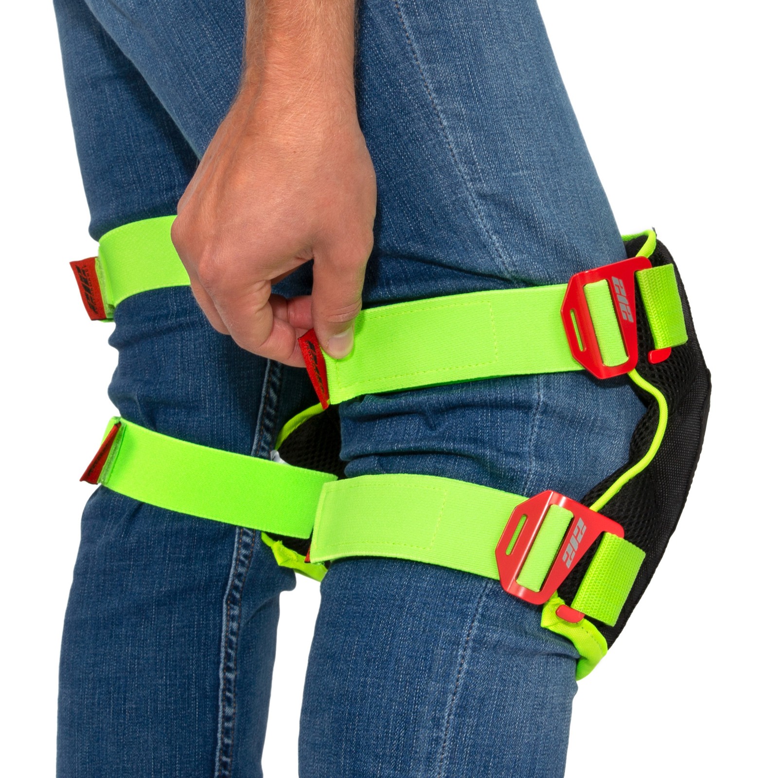 212 Performance Breathable Gel Core Foam Knee Pads with Hi-Viz Straps GKP-88