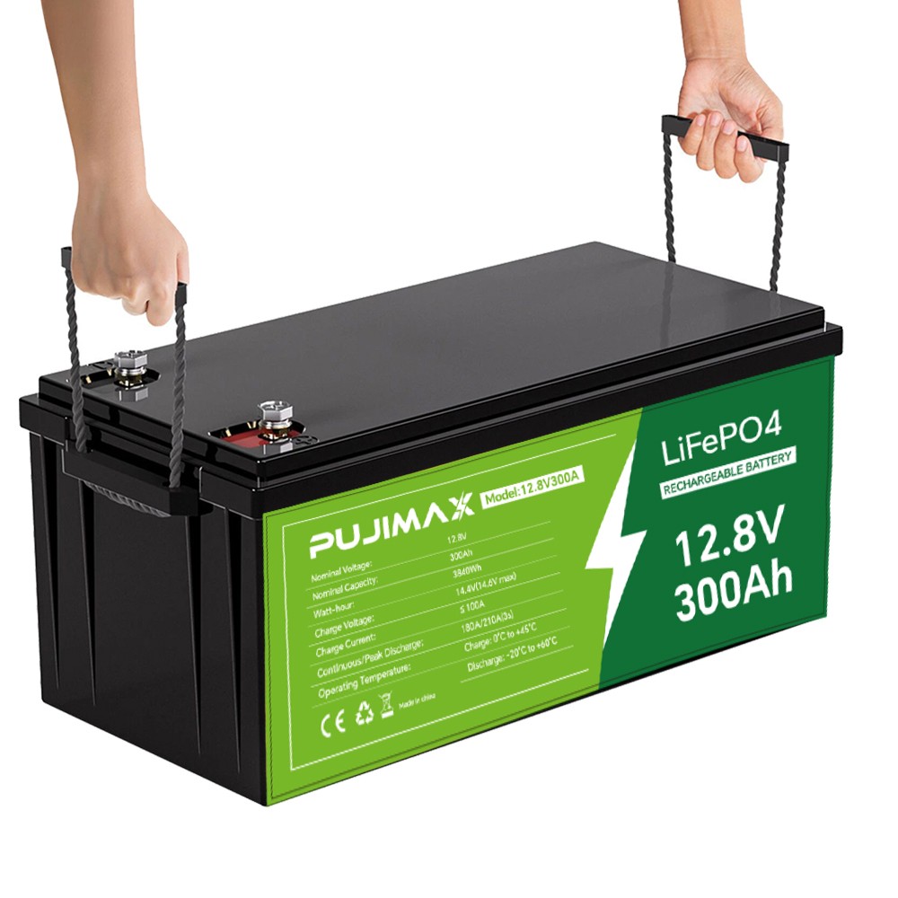 300AH 12V LiFePO4 Lithium Battery 15000 Deep Cycle BMS for Solar RV Off-grid NEW