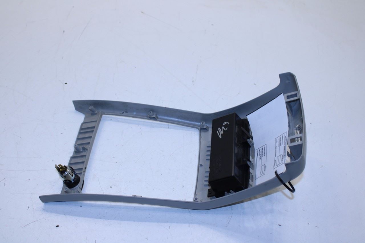 12-15 Mercedes-Benz ML350 Rear Center Console Back Panel Bezel Trim w/ Outlet