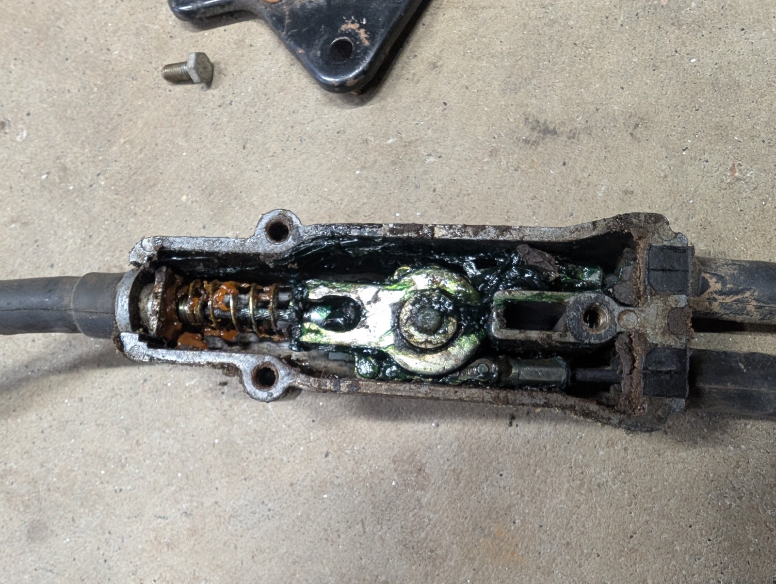 OEM Honda TRX125 Front Brake Cable Assembly