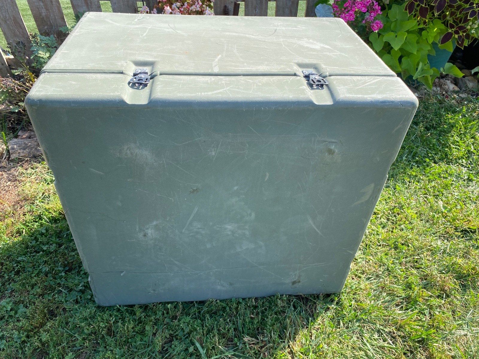 Hardigg US Military Surplus Portable Green Field Desk