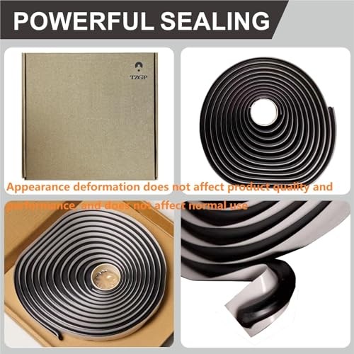 2Pcs 13 Ft Butyl Sealant Tape, Waterproof Butyl Rubber Sealant, 13ft x 1/4 in