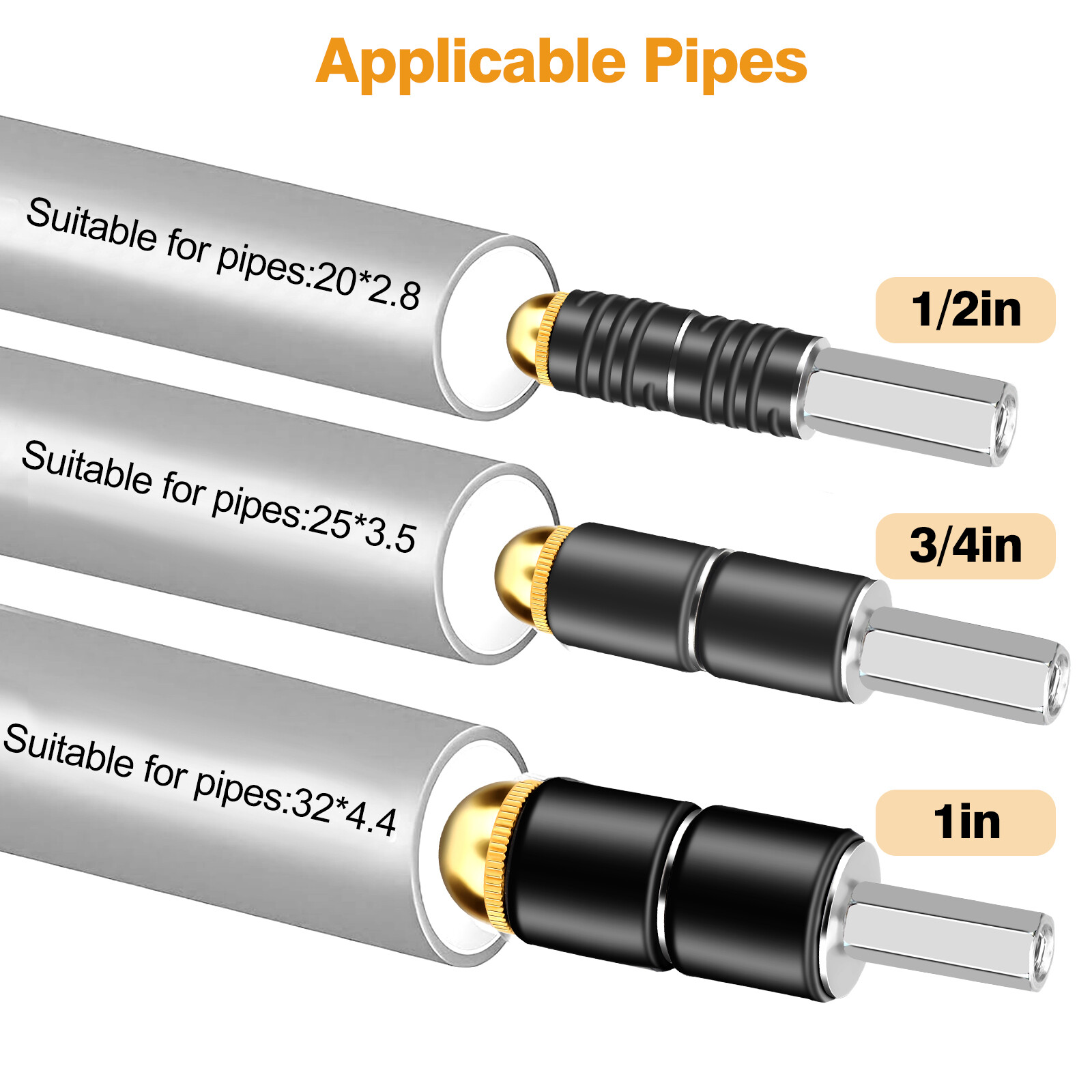 PPR Tube Water Stop Needle Set Universal Hot Melt Water Stoping Pin for Plugging