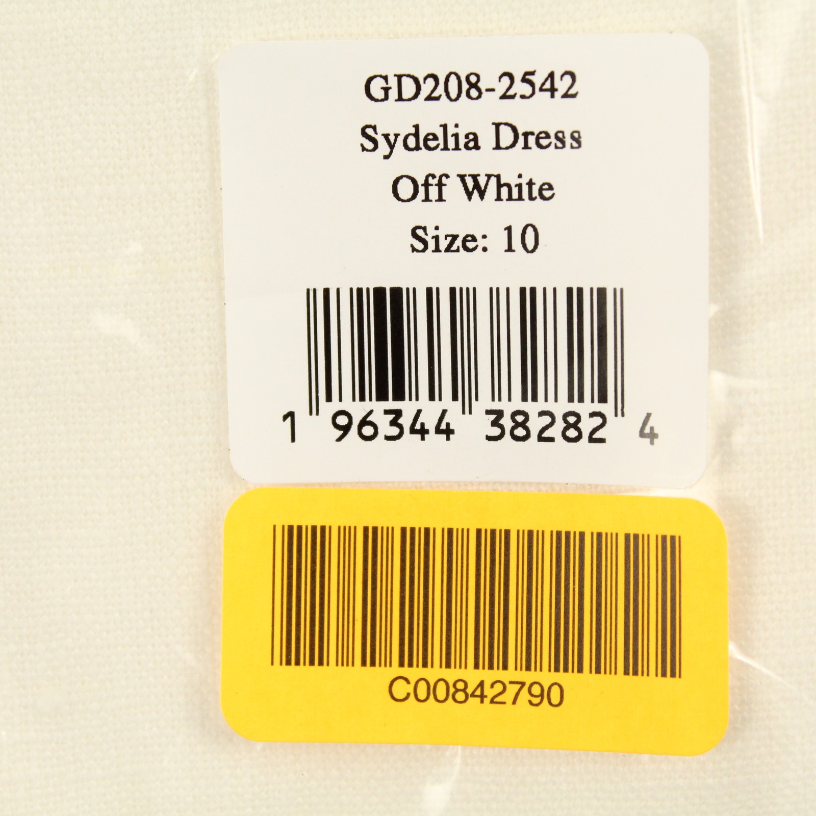 LoveShackFancy Sydelia Linen & Cotton Mini Dress in Off-White Girls Size 10