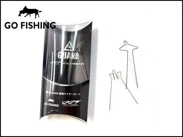 DRT × GO FISHING TiNY KLASH G GUARD SILVER WIRE GUARD 2pcs NEW Japan