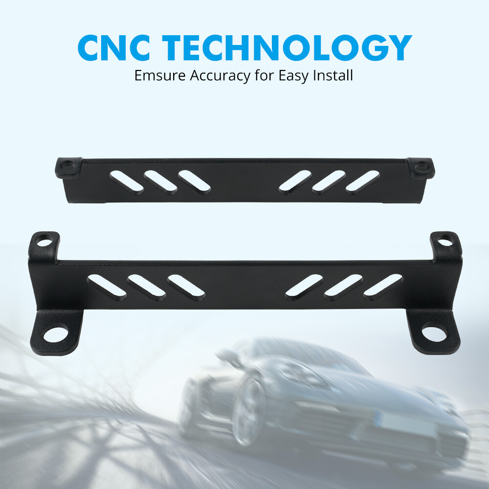 LS2 LS1 LS3 LSX LS Engine Computer Mount Brackets PCM For LS Swap Black