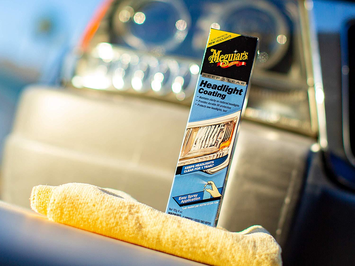 Meguiars G17804 Keep Clear Headlight Repair Coating, 4 oz.