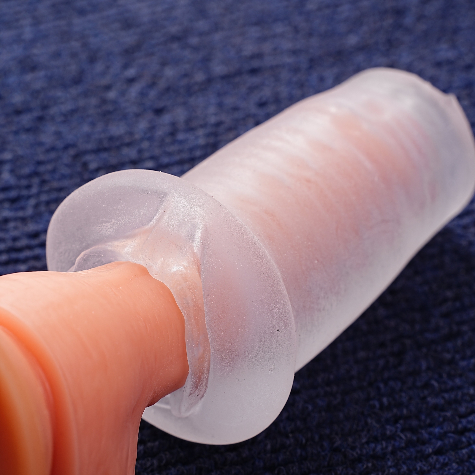 Male Sleeve Silicone Replacement Donut Sleeve for Penis Pump Vacuum Men Enhancer
