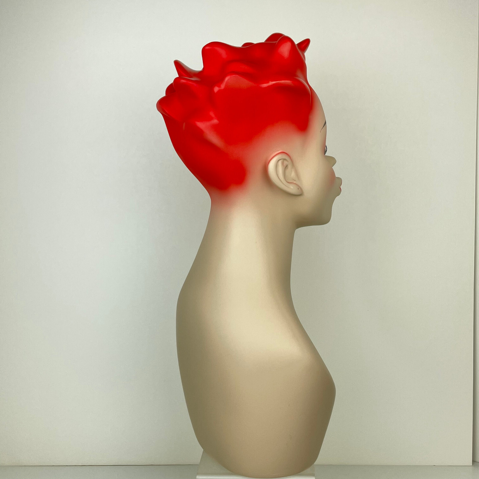 Mannequin Head Female with Red Hair 
