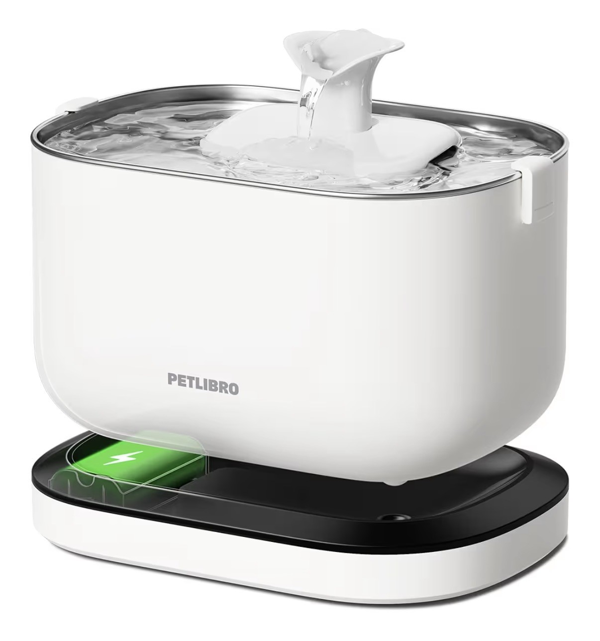 PETLIBRO Cat Water Fountain, Cordless Pet Water Fountain Battery Operated, 2.5L