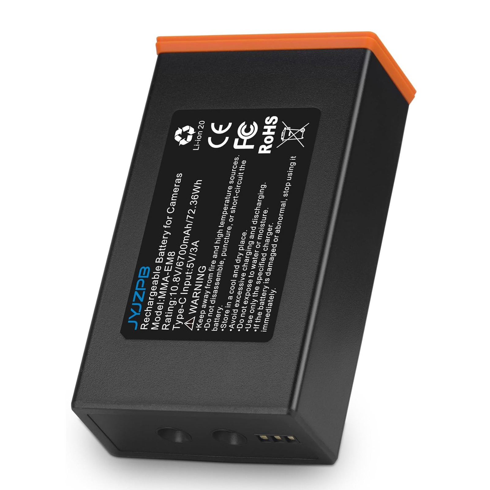 4x 6700mAh Battery for Moultrie Cellular Trail Cameras Edge/Edge 2/Edge 2 Pro