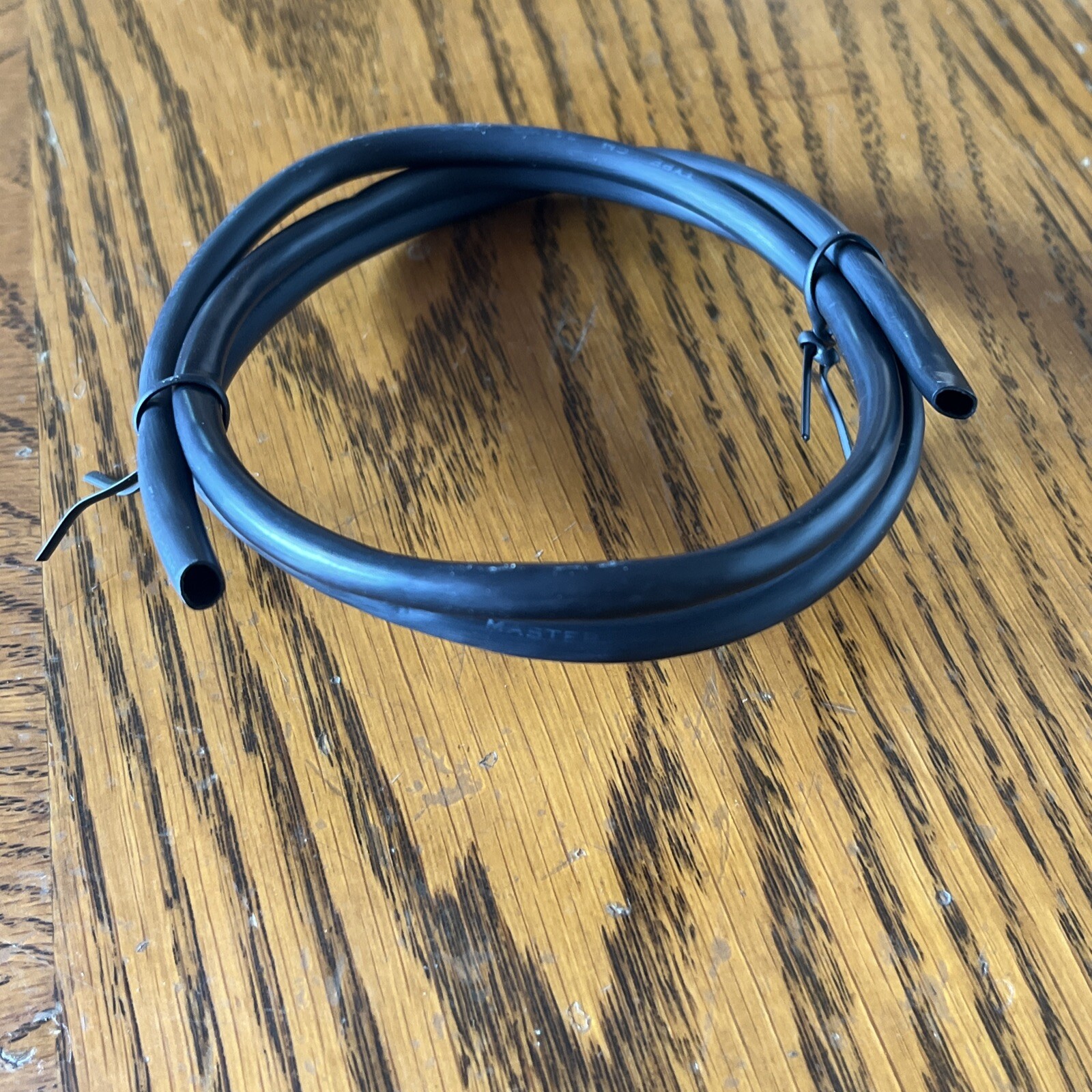 Black Wire Loom Sleeve Tubing Insulating Wrap PVC Non Shrink 3/16” Dia X 34” L