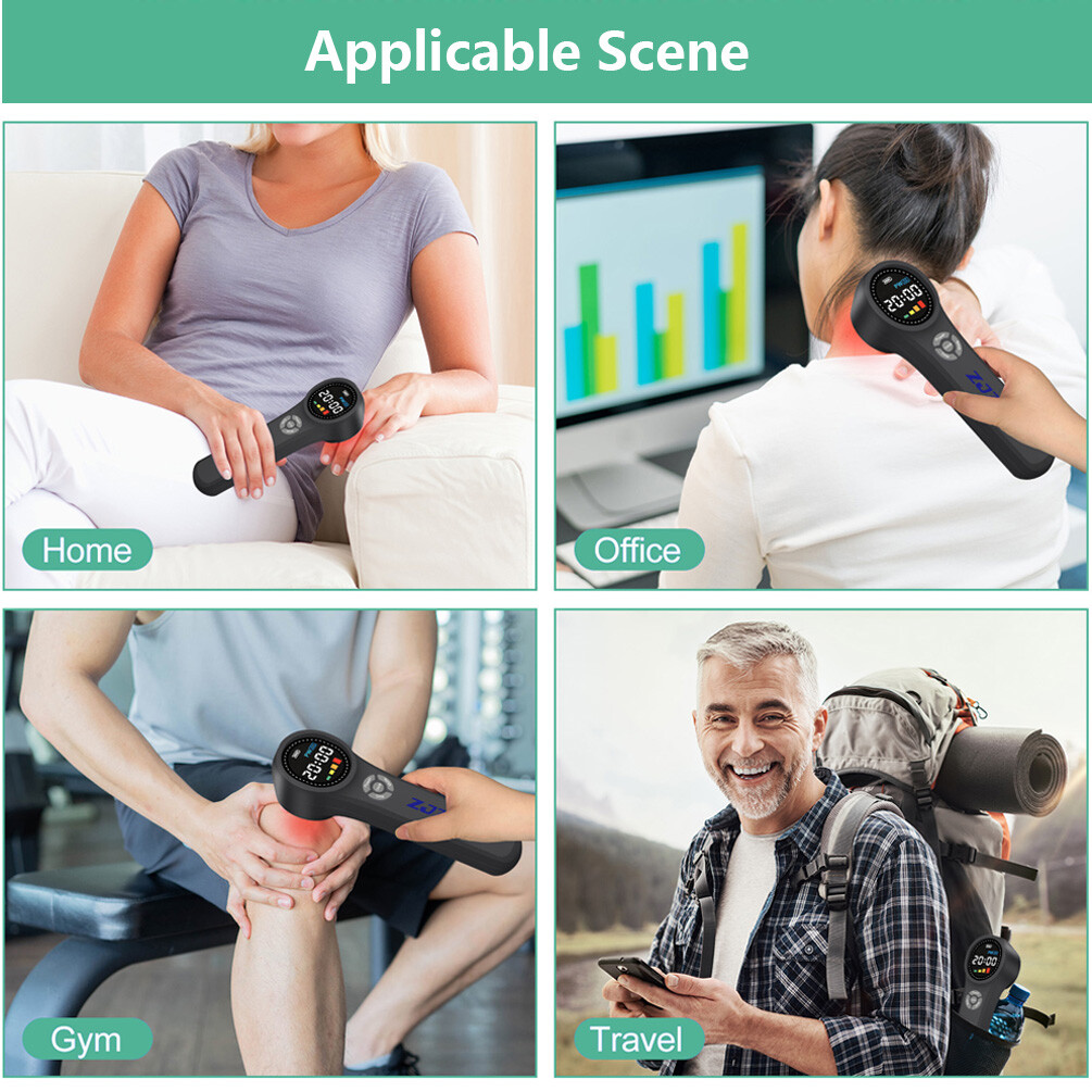 Medical Grade Cold Laser Therapy LLLT Device 24Diodes NIR Light For Pain Relief