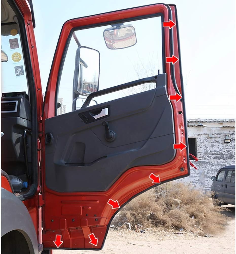 10 Ft Rubber For Chevrolet Car Door Edge Trim Seal with Side Bulb Weatherstrip