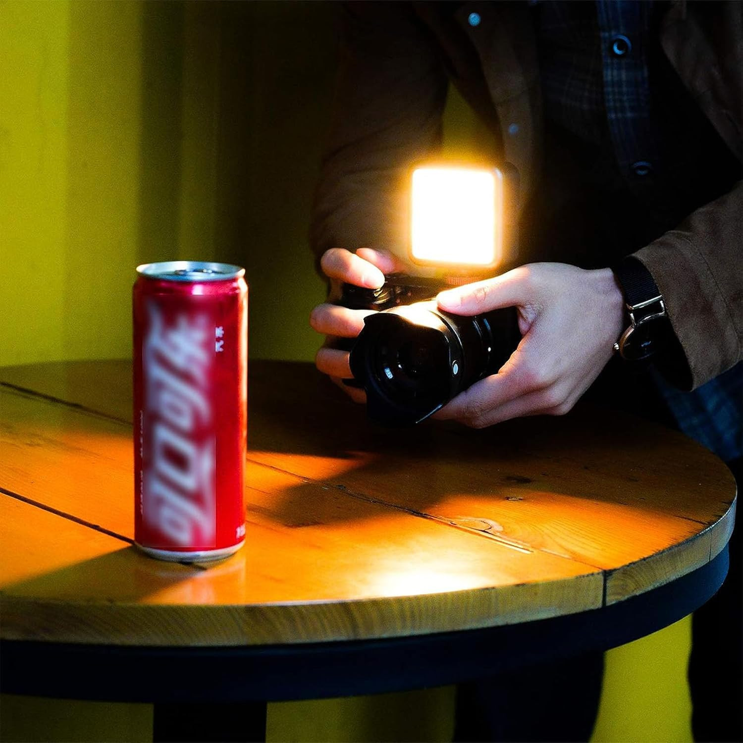 VL49 RGB Video Lights, LED Camera Light 360° Full Color Portable Photography Lig