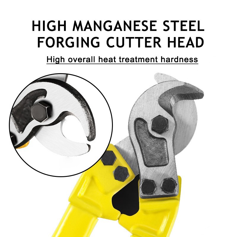 Yellow Heavy Duty Cable Cutter (18") | Wire and Cable Cutting Tool (1 pcs)