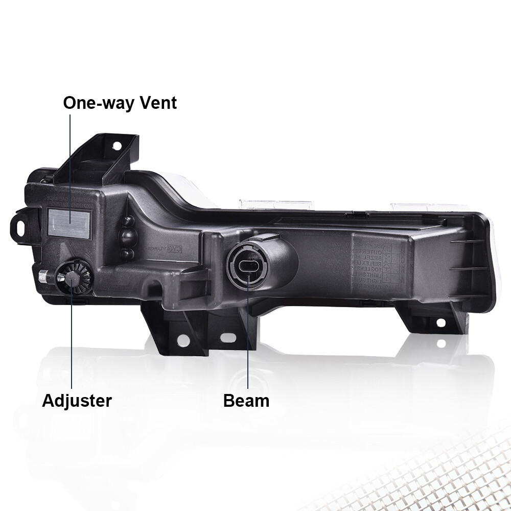 For 2017-2023 Tesla Model 3 Y Left Fog Light Lamp Amber Drl Up-level 107739100D