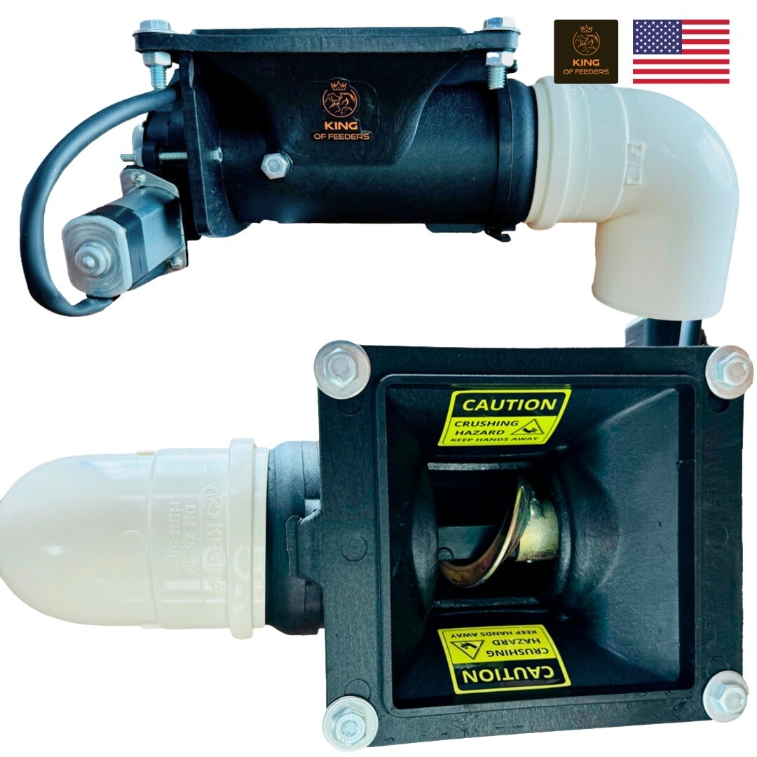 Automatic Feeder for Horse, Foal, Colt, and Filly - Food Dispenser with Timer