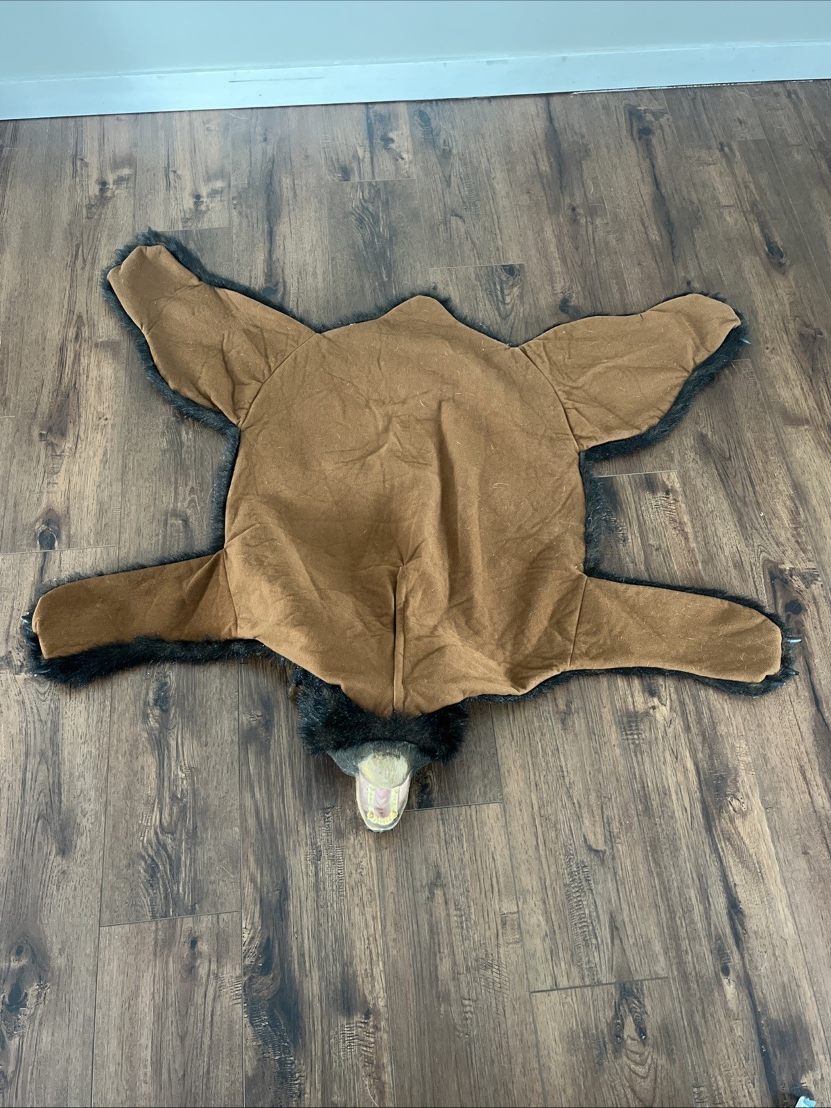 GEMMY Bud The Talking Bear Rug Vintage RARE Battery Powered Tested Working