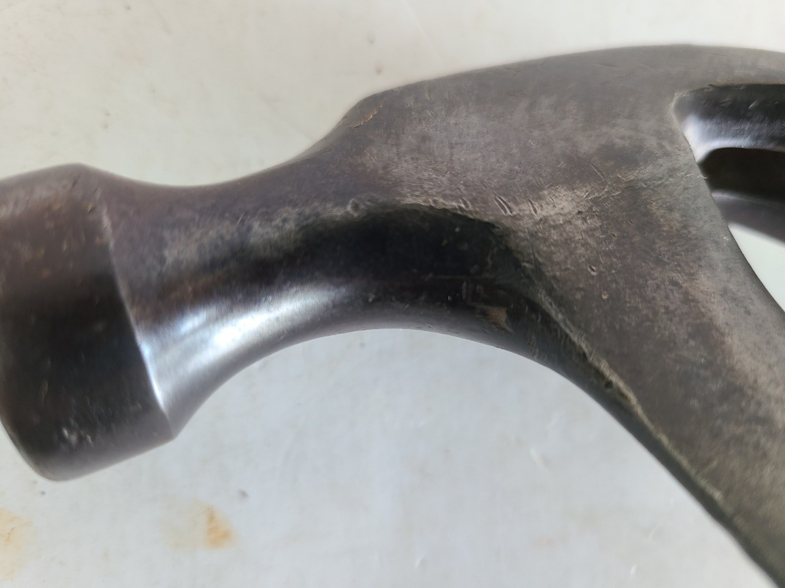 Estwing Curved Claw Hammer 16 oz Stacked Leather Handle 12 3/8" Vintage USA Made