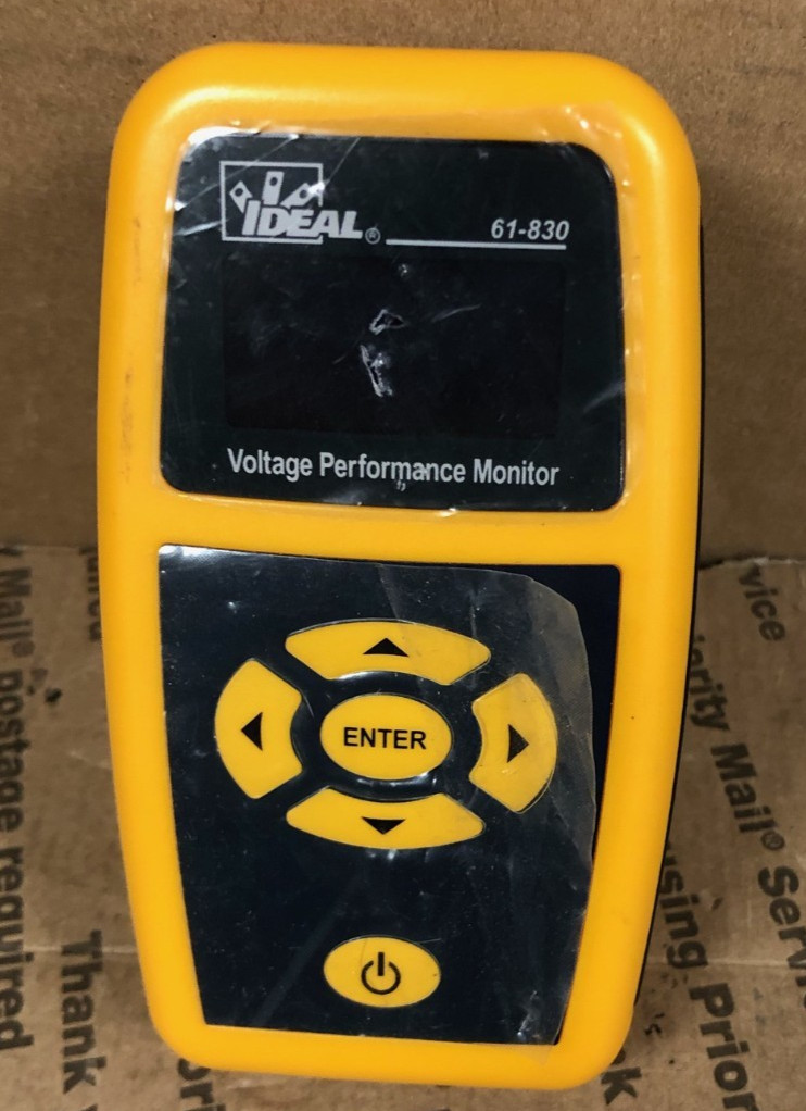 IDEAL 61-830 VOLTAGE PERFORMANCE MONITOR (TESTED)