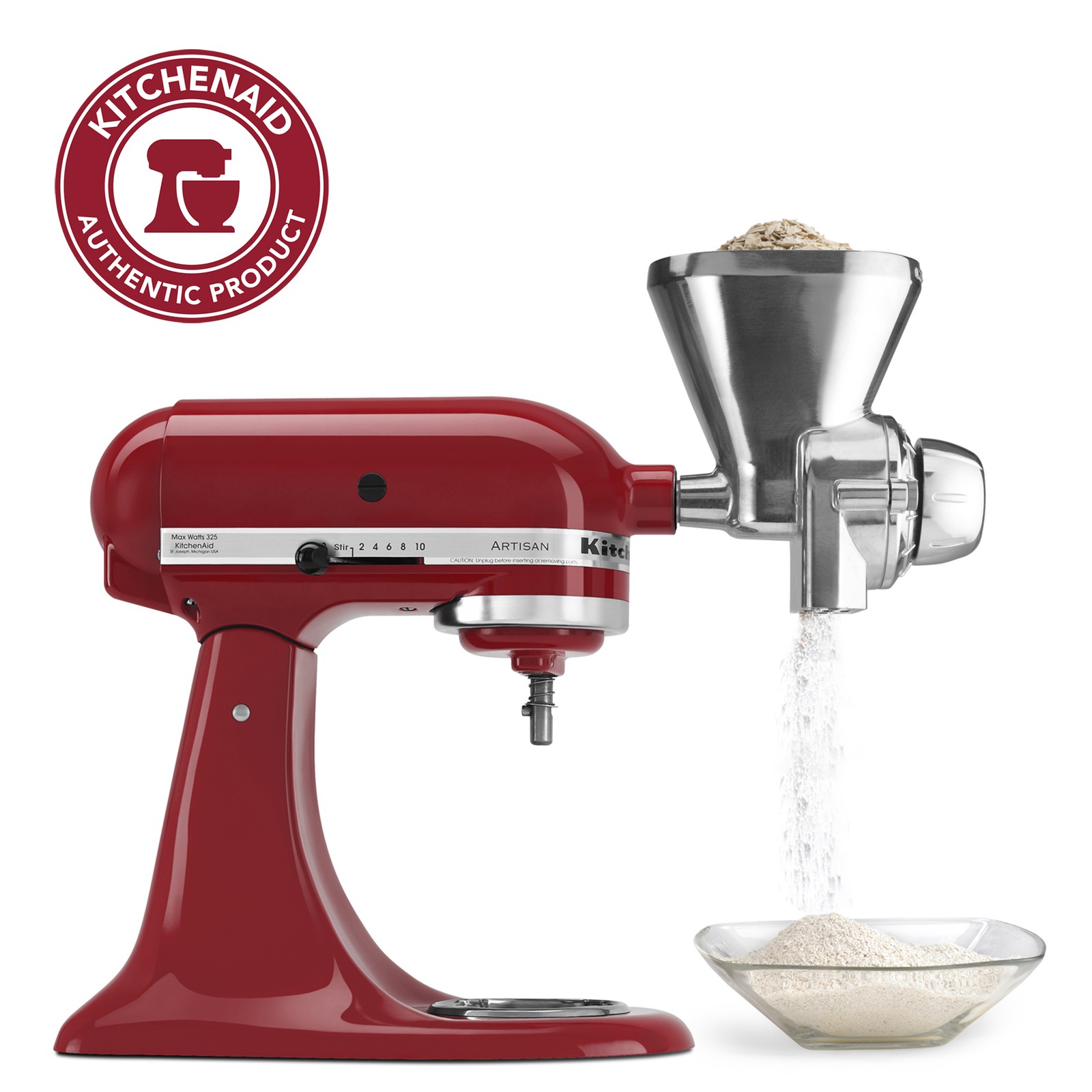 KitchenAid All Metal Grain Mill, KGMZZBASE