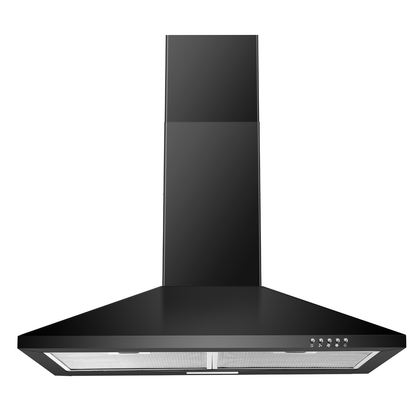 30in Wall Mount Range Hood 450CFM Power Exhaust Fan w/LED Kitchen Stove Fan