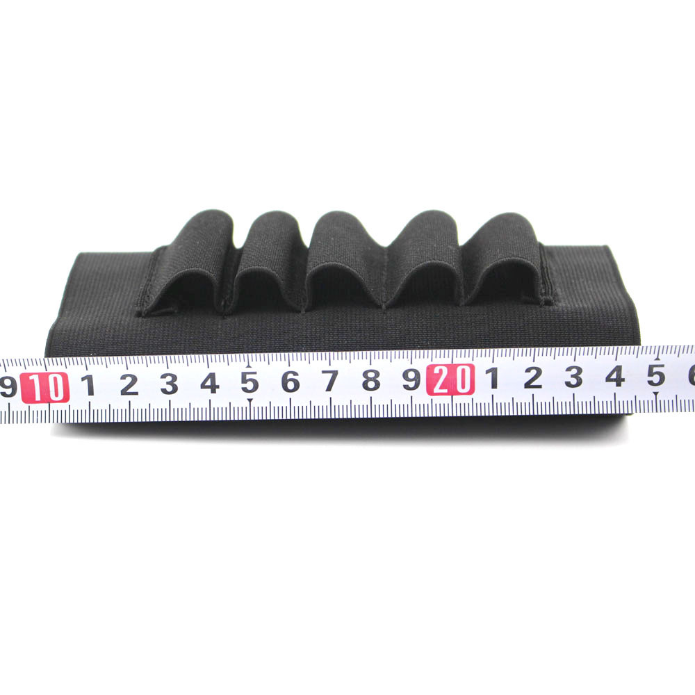 5 Rounds Shotgun Buttstock Shell Holder Ammo Tactical Holster for 12 or 20 Gauge