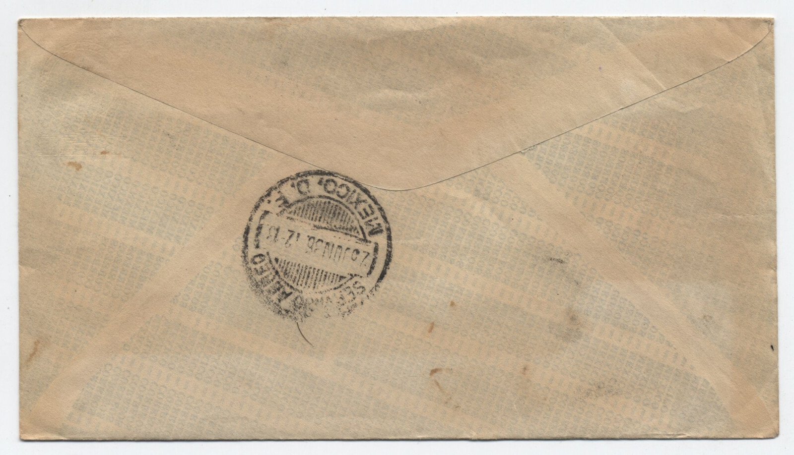 1936 Mexico cover to US with letter [s.5875]