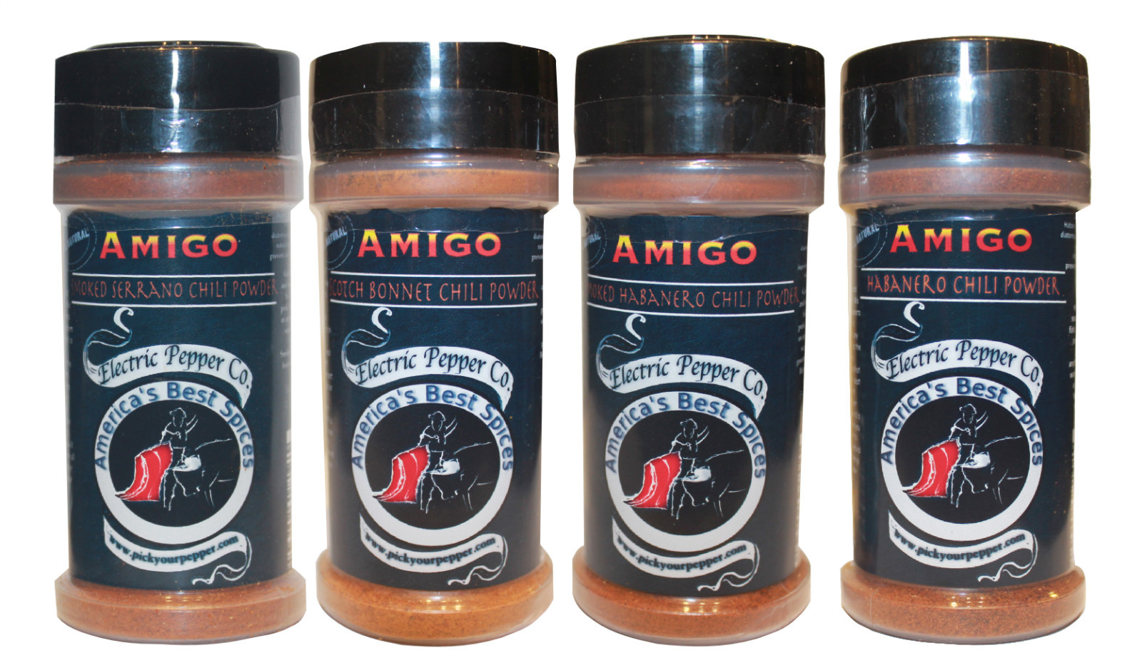 Habanero Chili Pepper Powder Hot Dried Spice Extra Spicy Gift Set 2 x 1.5 oz