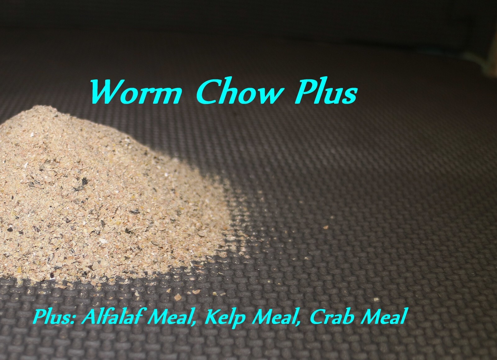 Worm Food Chow for Red Wiggler, Night crawler powder food "NEW ERA Gardener"