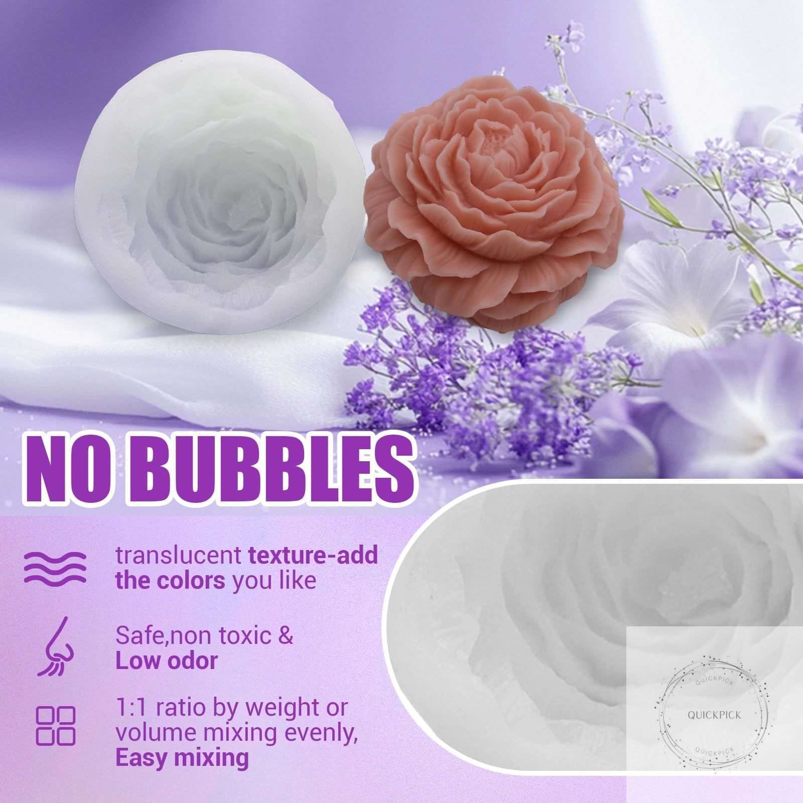 66oz Platinum Cure Liquid Silicone Rubber 15A High Precision Silicone for Mold