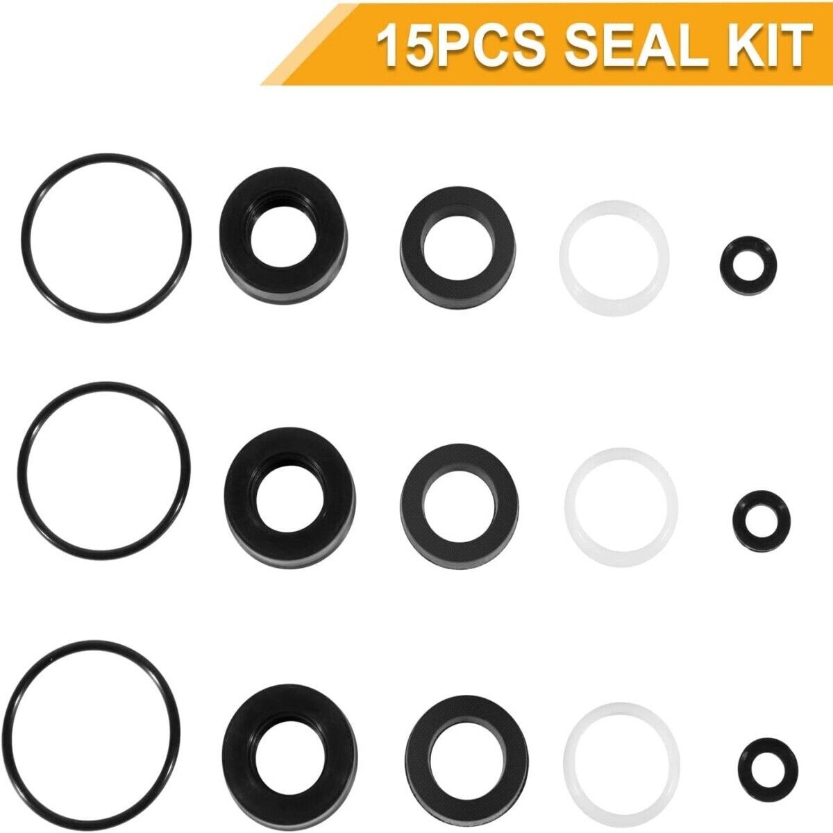 Seal Kit 34262 for Cat Pressure Washer Pump 66DX 6DX 6DX40G1I 66DX40G1I 6DX35G1I