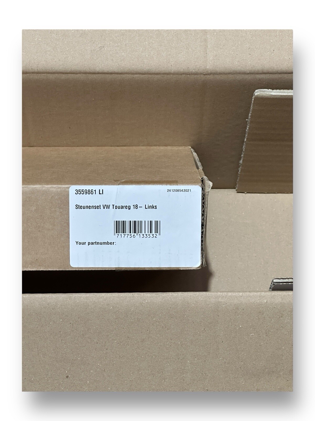 Original VW Touareg CR Trittbrett für Seitenschweller Set 761071691 Aluminium