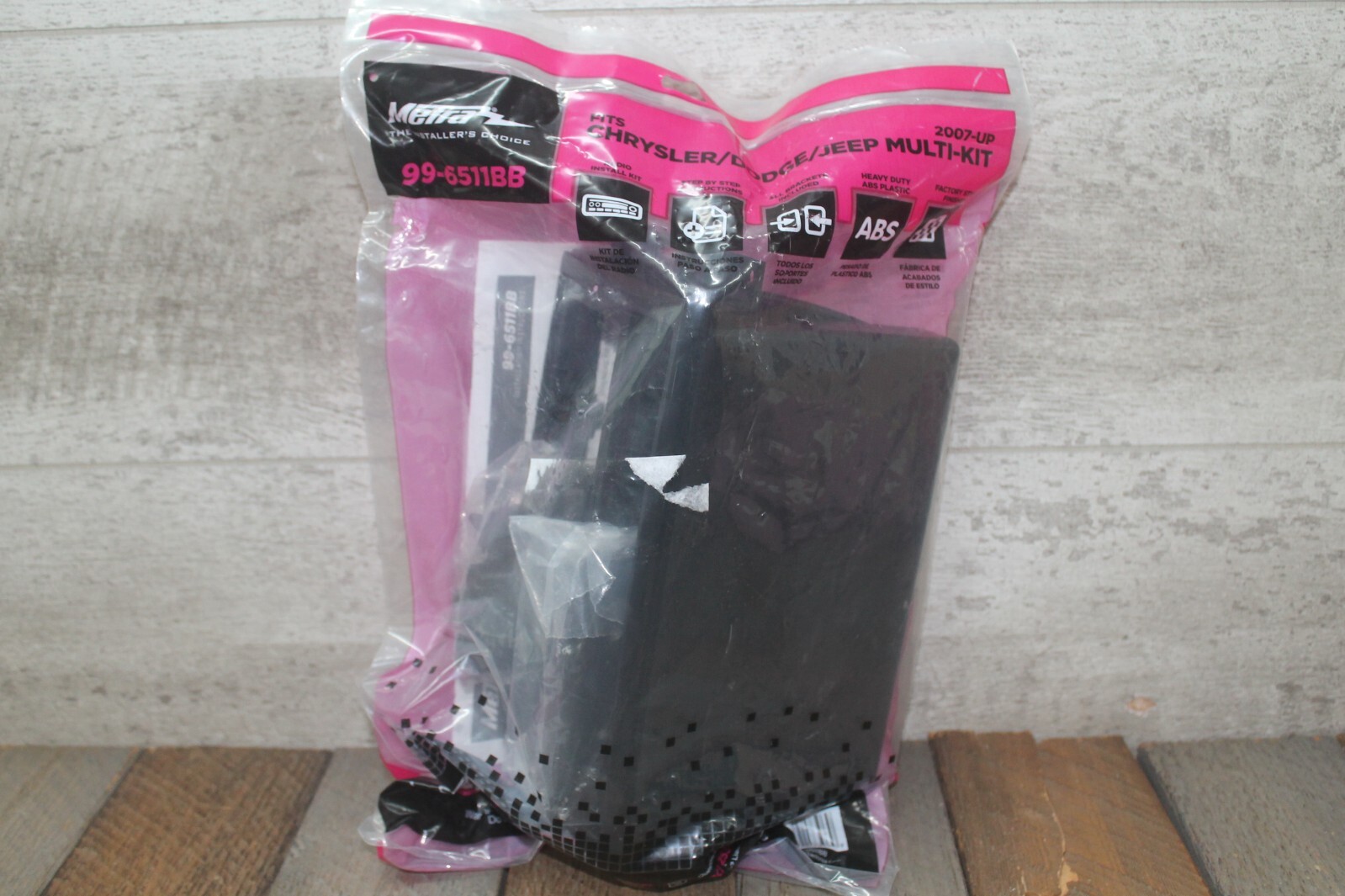 Metra 99-6511BB In-Dash Installation Kit for Select 2007-08 Chrysler/Dodge #N30P