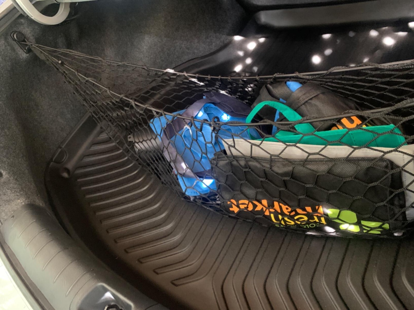 Rear Trunk Envelope Style Mesh Cargo Net for HONDA ACCORD 2023-2024 Brand New