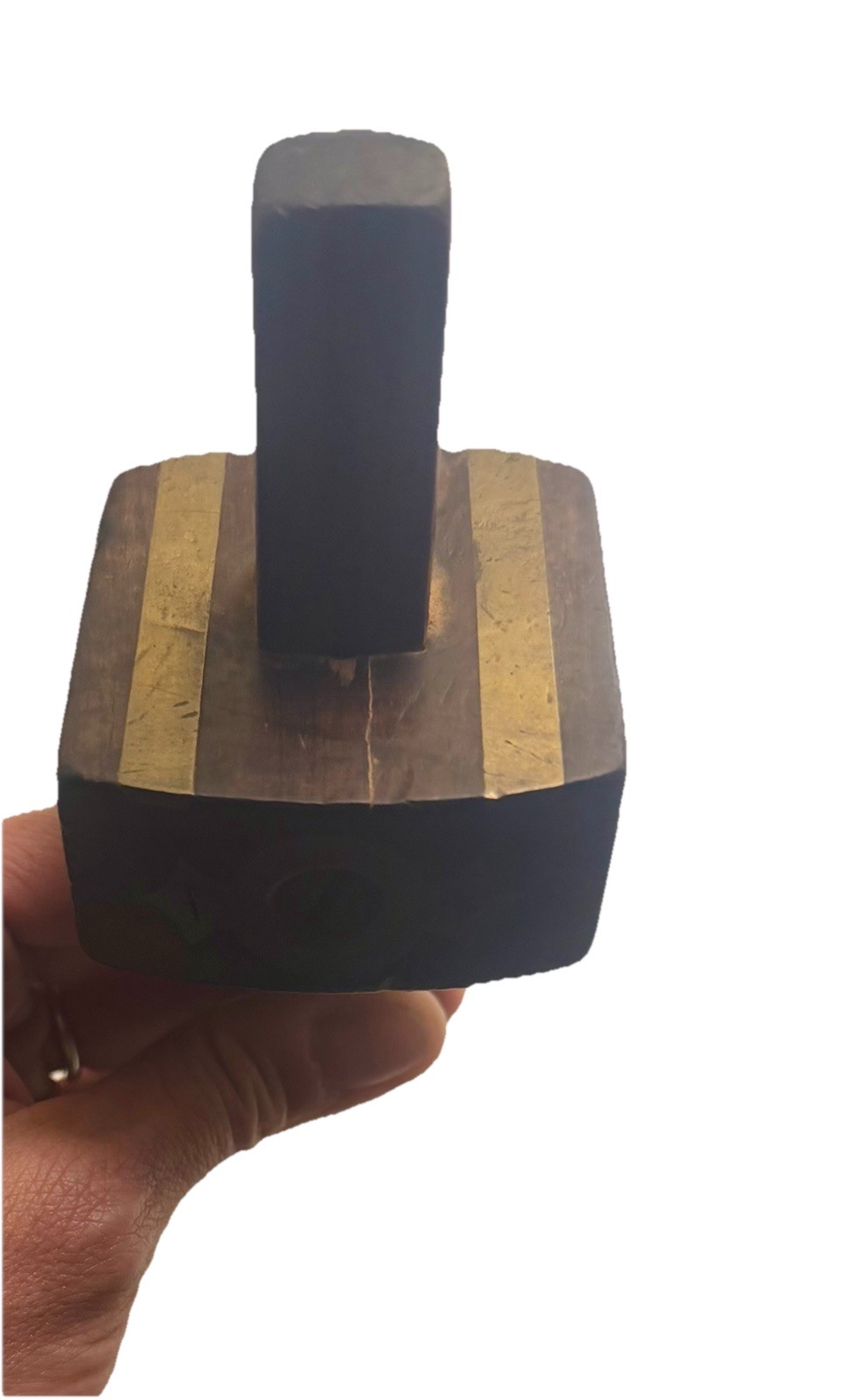 Antique Mortise Gauge W&J Colquhoun & Chapman Glasgow Brass Woodworking Tool