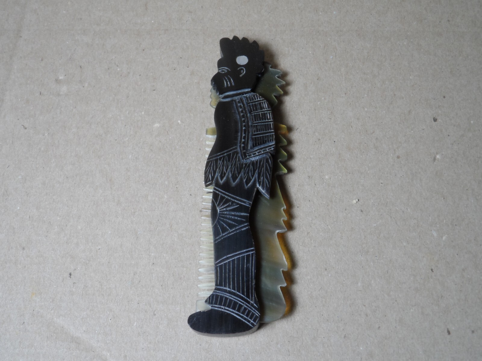 Reproduction Colonial Era Folding Comb Mountain Man Native Warrior