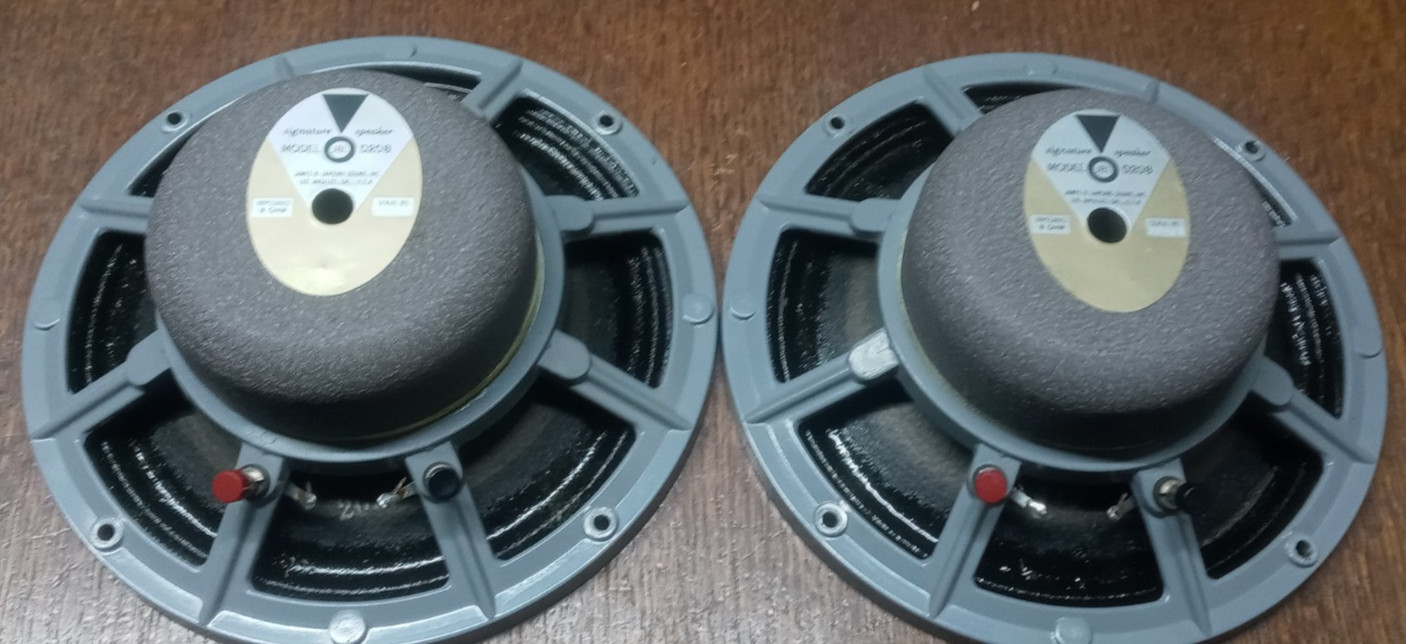 JBL D208 Pair Vintage 8" Full Range Speakers 8 ohm Consecutive Serial #'s