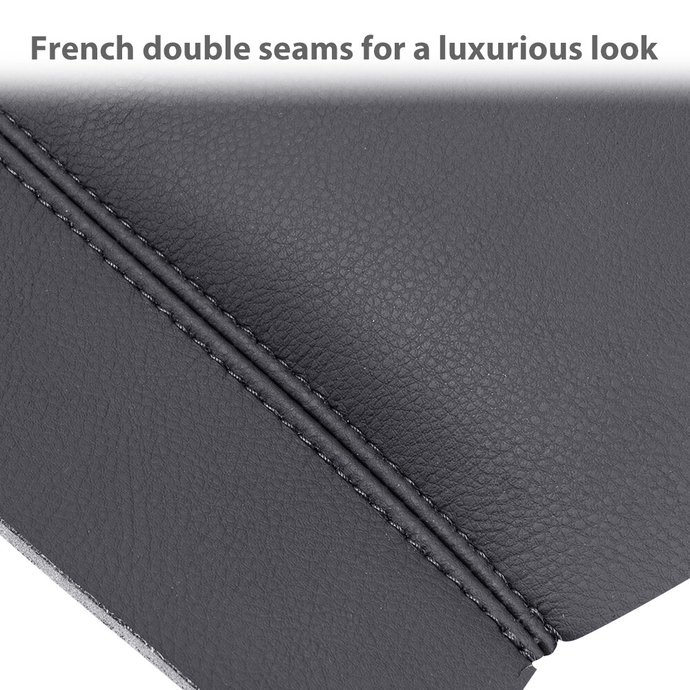 Pair Fits 2011-2016 2017 Honda Odyssey Door Panels Armrest Vinyl Cover Trim Gray