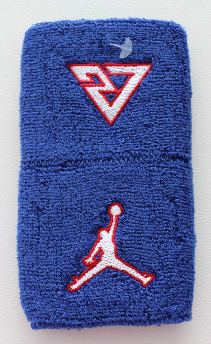 Nike MLB Wristbands Baseball Player #27 Vladimir Guerrero Rush Blue/White