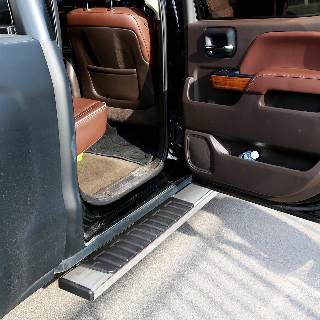 6" Running Boards for 07-18 Silverado Sierra 1500 2500HD Crew Cab Side Step Bars