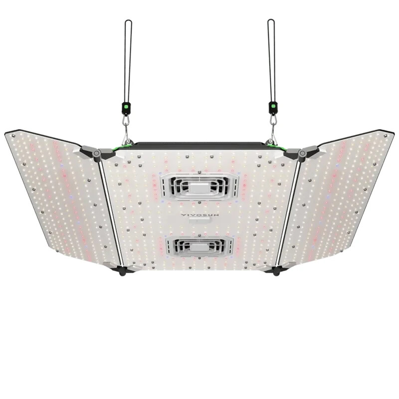 VIVOSUN 2-in-1 AeroLight AW400 LED Grow Light w/ Circulation Fan for 4x4 Tent