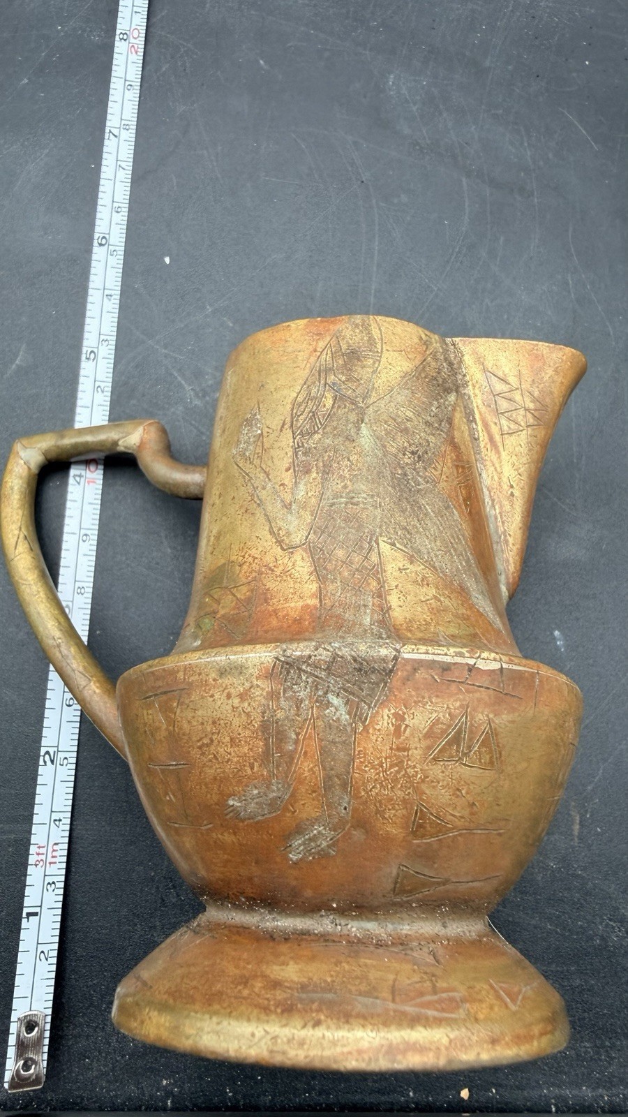 Glowing Bronze Vessel With Winged Beings From Tula Hidalgo Ojuelos