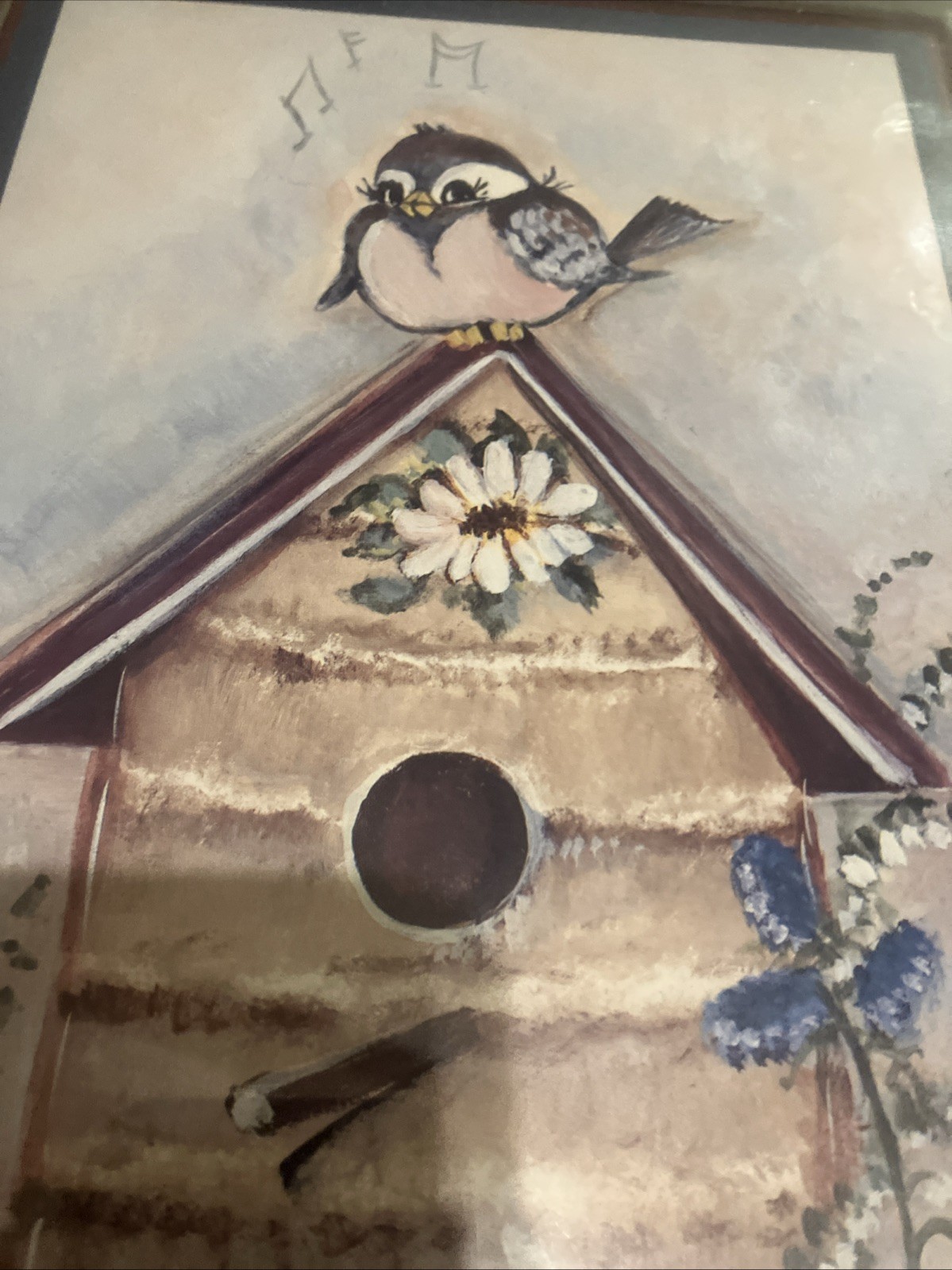 Vintage Art Print Of A Fantastic Birdhouse From Home Interior